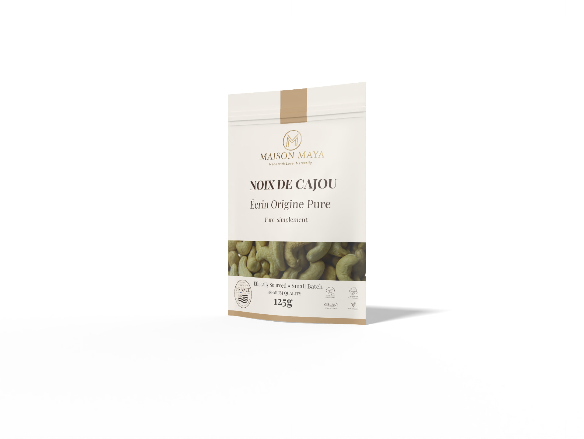 Sachet ÉCRIN ORIGINE PURE Maison Maya, vue de face